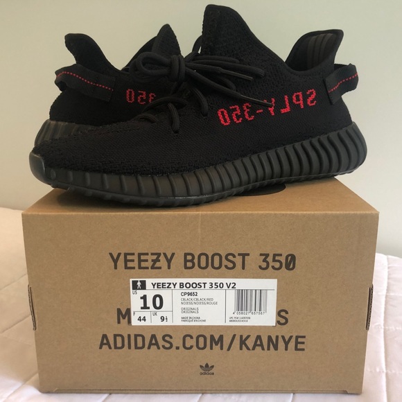 Bred Yeezy 350 V2 No Flaws Worn 2x Pads 